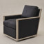 Fauteuil pivotant rembourré 27 po-1394753746
