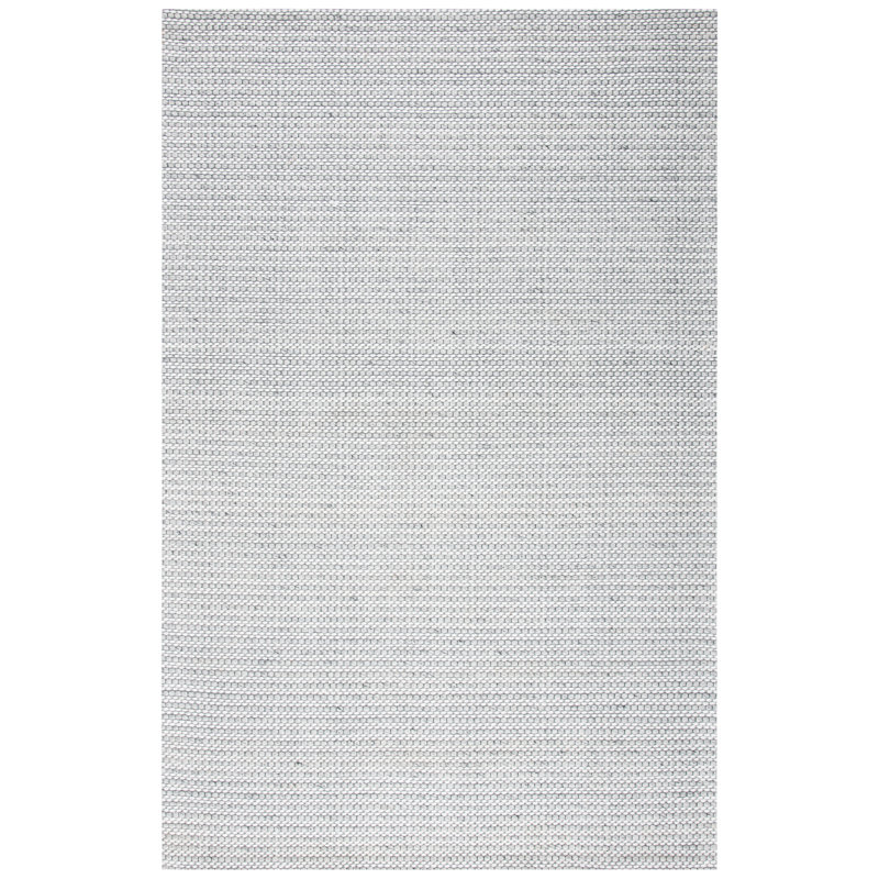 Sullivan Flatweave Wool Light Grey/Ivory Area Rug, 6' X 9'