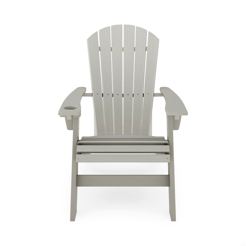 Fauteuil Adirondack, Gris