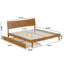 Phoenix Wood Platform Bed with Trundle-223210850-223210852