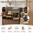 Solvane Modern Shoe Storage Cabinet for Entryway with Adjustable Shelves