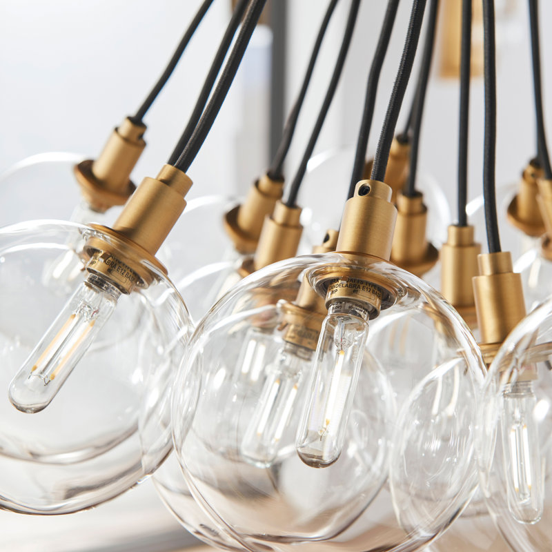 Gambit 19 - Light Pendant, Yes, Aged Brass