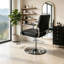 Fauteuil de massage rembourré avec pompe hydraulique pivotante à 360 °