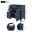 Meuble-lavabo de 30 po sans lavabo supérieur, armoire de rangement de salle de bain avec 2 tiroirs et un tiroir rabattable (NE PAS INCLURE DE BASSIN)-1266079324-1266079320-1266079313