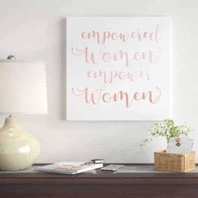 «Womanly Conseils II», art textuel sur toile
