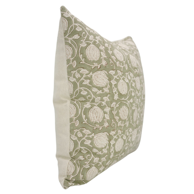 Fabdivine Luxury Handmade Cotton Cushion Cover to Add Warmth and Elegance - 6 Kamal, Square, 24" x 24"