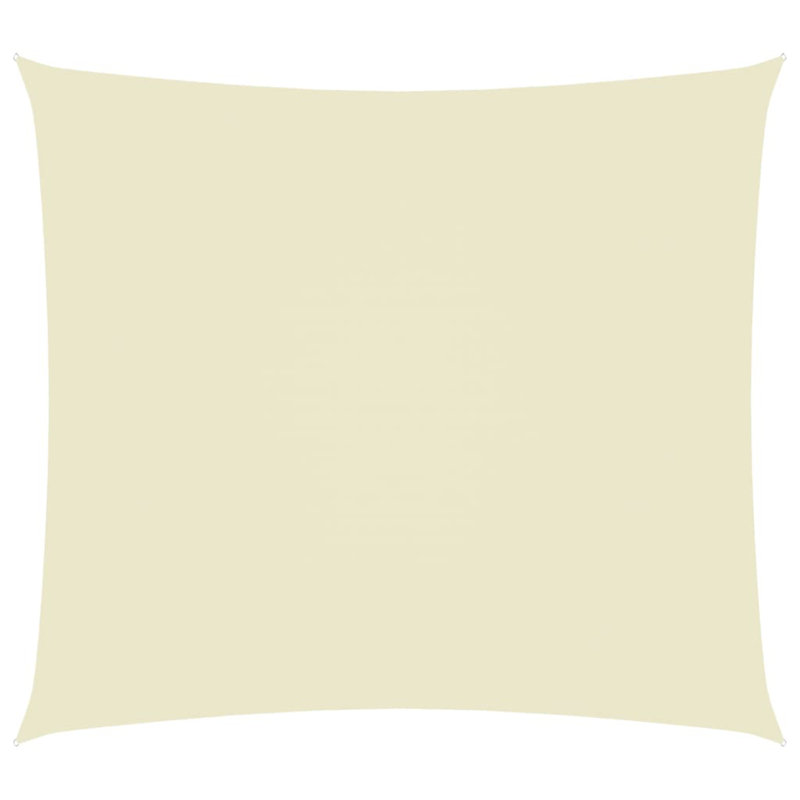 Raceland 4m x 6m Rectangular Shade Sail, Cream