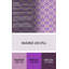 Tapis de zone mauve/beige à motifs-1684777046