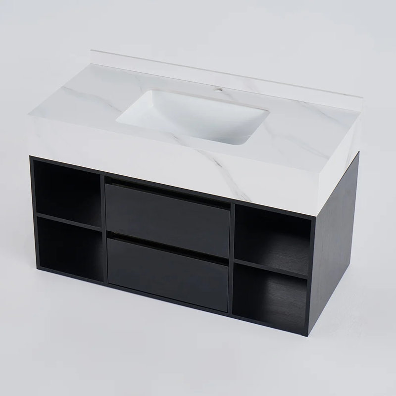 Meuble-lavabo simple avec plateau 39,4 po Kire