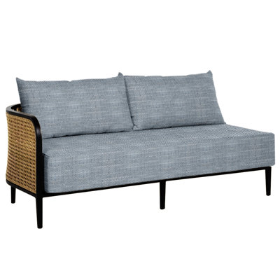 Canapé modulaire d'extérieur Havana Cane N-Dura