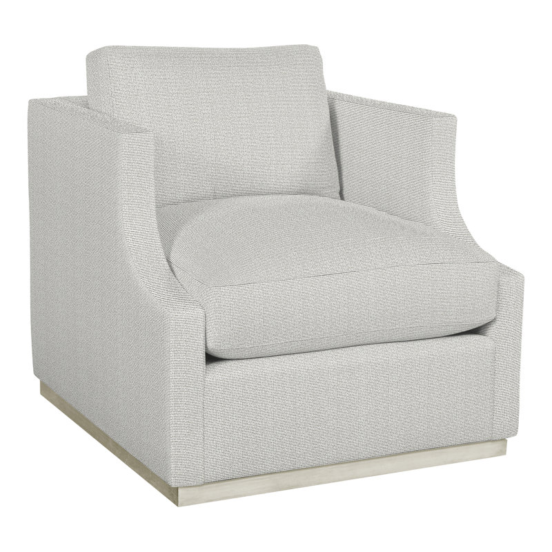 Thom Filicia Home Armchair, Wrenn, Callaloo Cotton Polyester Blend