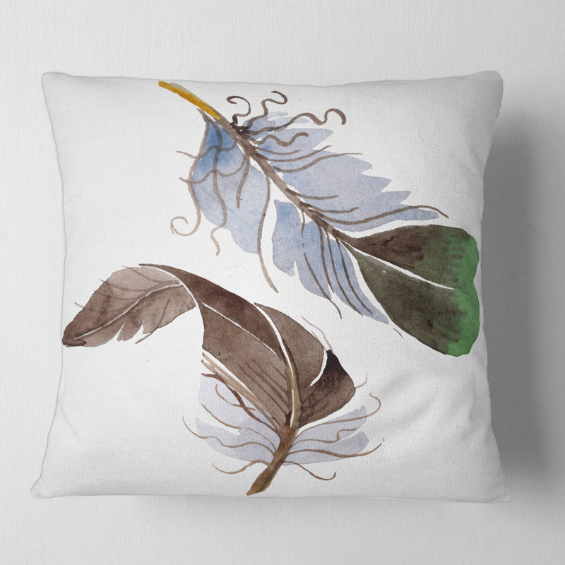 Animal Print Throw Pillow, 18" x 18"