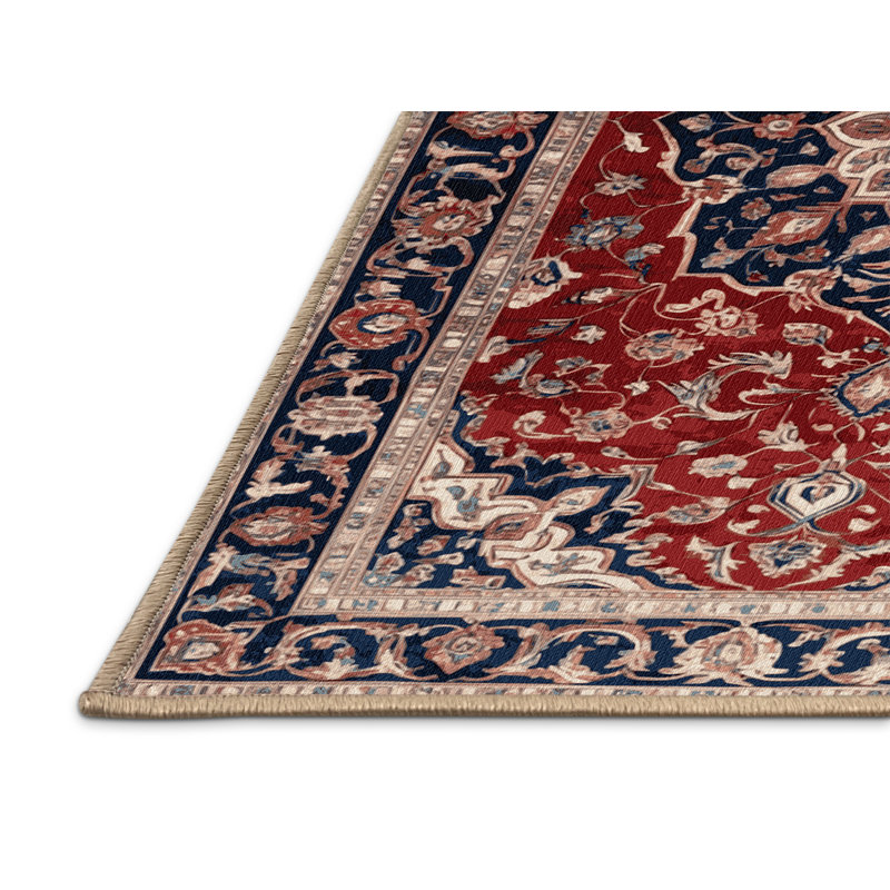 Tapis brun lavable à la machine, Rectangulaire 8 pi x 12 pi