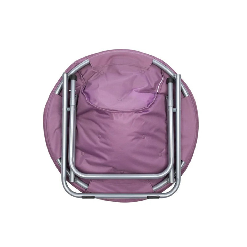 Fauteuil à soucoupe Bonaparte, Mauve