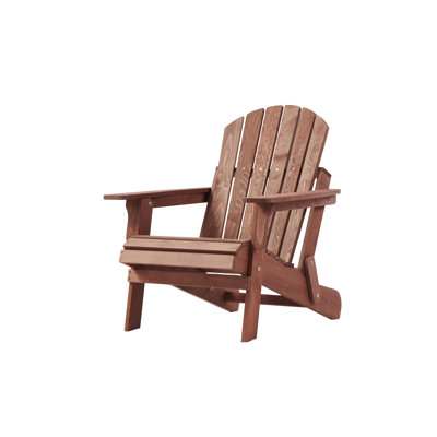 Oversize Folding Wooden Chair - Style For Backyard Fun Ideal Garden, Backyard, Patio, Deck With Build For Porch, Patio Areas
