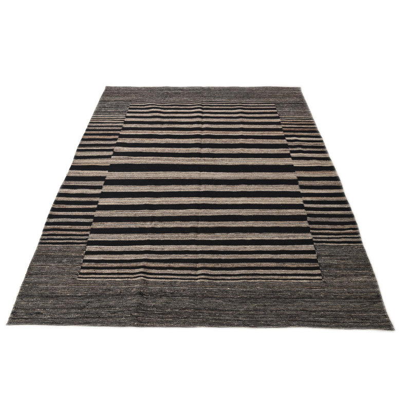 Tapis noir Noor