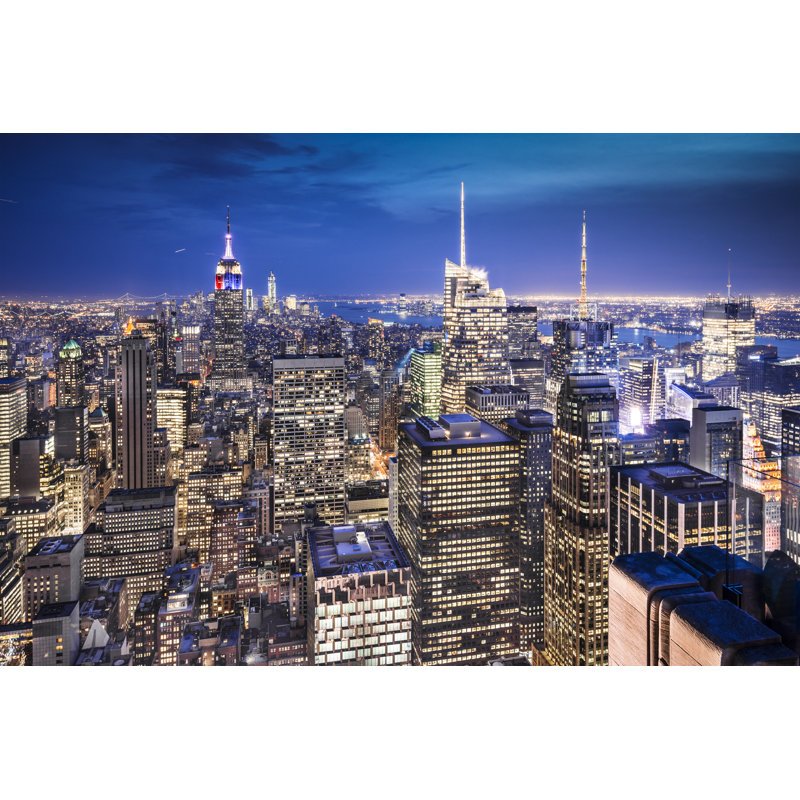 New York City by SeanPavonePhoto - Wrapped Canvas Print, 30cm H x 46cm W