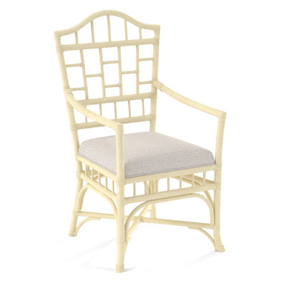 Chippendale Upholstered Arm Chair