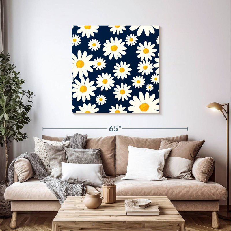 Harnek Daisy Pattern, 39" H x 39" W