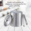 Buckingham Stainless Steel Double Wall Ice Bucket With Tong 2.3 Litre