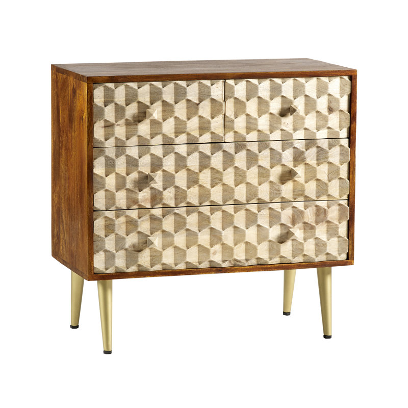 Rosemont 85cm W 4 - Drawer Chest of Drawers