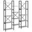 167cm H x 156cm W Steel Bookcase-2048933644