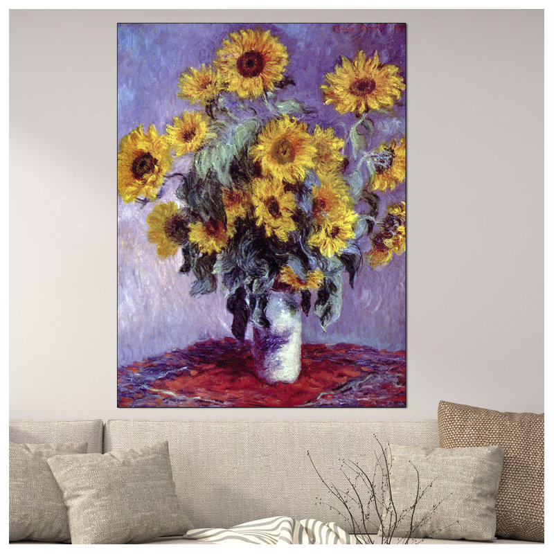 Claude Monet - Wrapped Canvas Painting, 120cm H x 90cm W x 1.8cm D