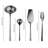 Linea 7 Piece Stainless Steel Hostess Set-25923583