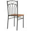 44 cm H Slat Back Dining Chair