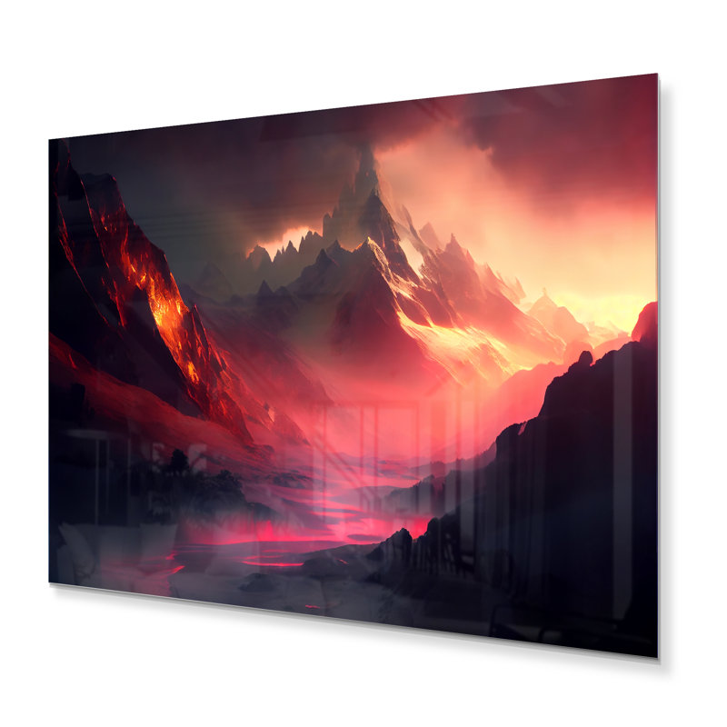 Décoration murale mystérieuse, H 12 po x l 20 po x P 1 po