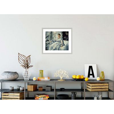 Reading by Framed Giclee Print