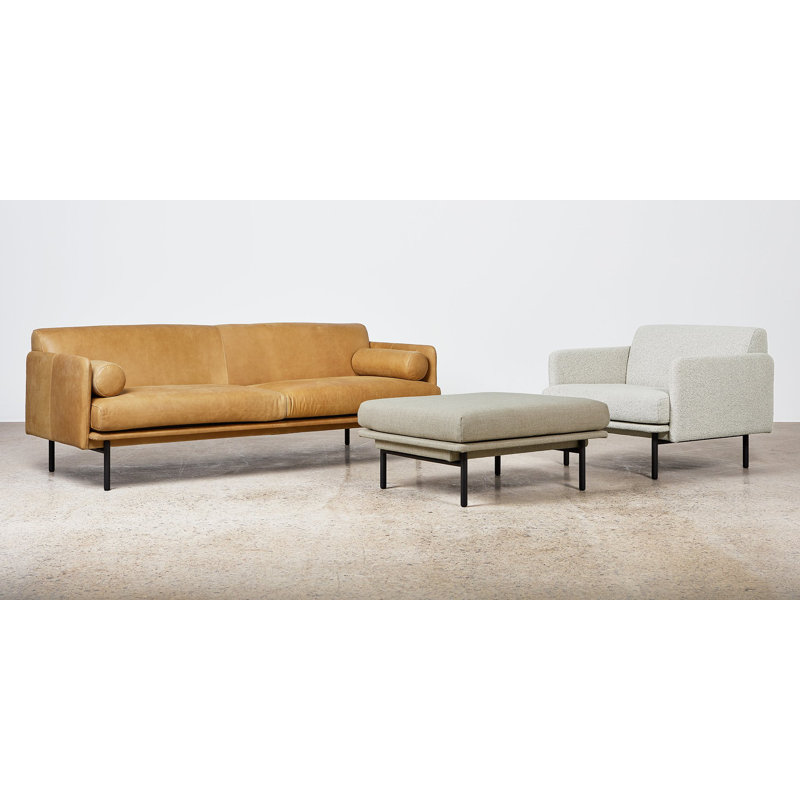 Foundry 2-Pc Chaise, Andorra Pewter Performance Basketweave
