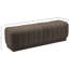Repose-pieds rembourré en tissu Heathrow Boucle-86381099