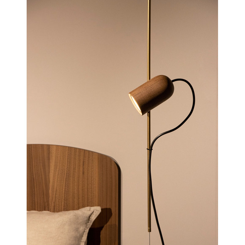 Onfa 1 - Light Pendant, Brass, Walnut