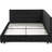 Black Velvet Upholstered Bed Frame - Full Size With And Enhance Your Bedroom Living Room Daybed In Comfortable For