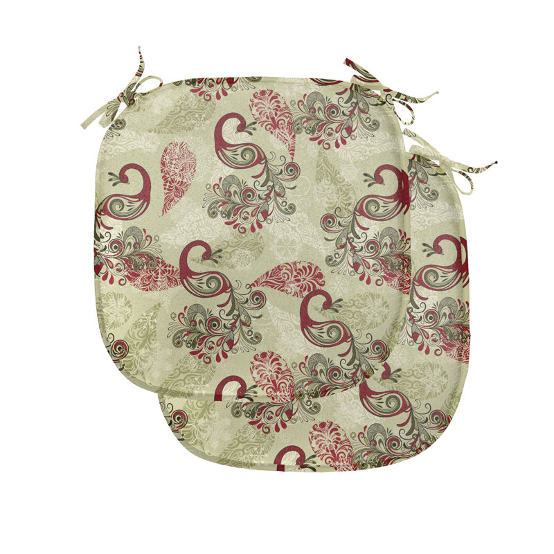 Coussin intérieur / extérieur Winter Peacocks