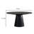 Gytle Round Dining Table in Black