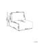Beyza 1 Seater Seating Component-544580909