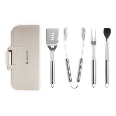 Le Creuset Alpine Outdoor Stainless Steel 5-Piece Grilling Tools Set