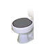 Décalcomanie de siège de toilette géométrique Hound-14732080