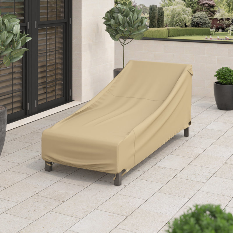 Housse pour chaise longue d'extérieur Jadon, L 86 po x l 34 po x H 30 po