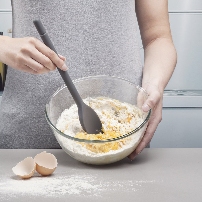 Zeal Cooking Spoon, Dark Grey