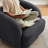 37Inch Upholstered Arm Chair With Wood Legs (Set Of 2)-592383618