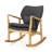 Solid Wood Rocking Chair with Cushion-575560986-575560984