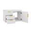 Ensemble de meuble-lavabo mural 30 po avec évier intégré avec porte à fermeture douce et tiroirs-508915274