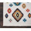 Tapis blanc / brun / bleu Southwestern-1784509445