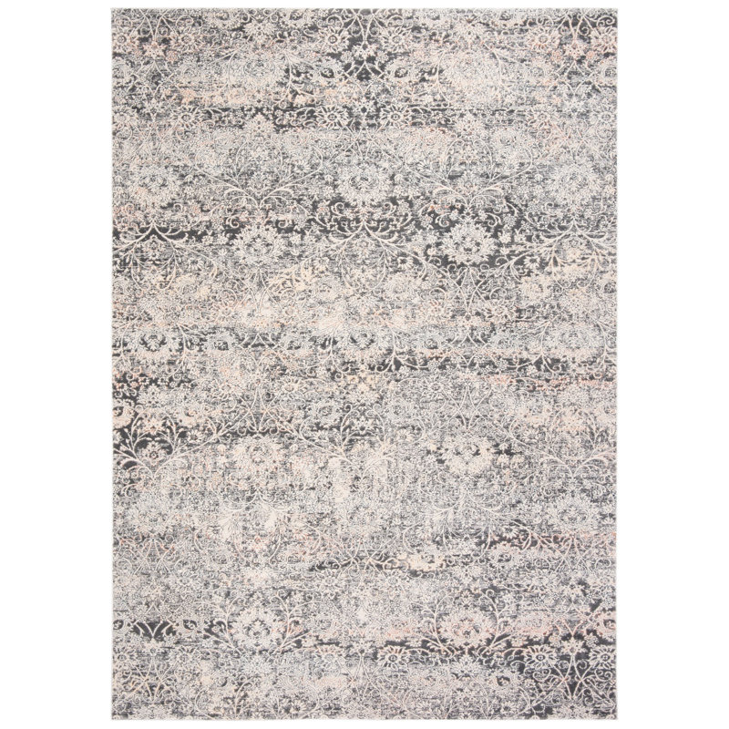 Willena Performance Floral Rug, Rectangle 8' x 10'