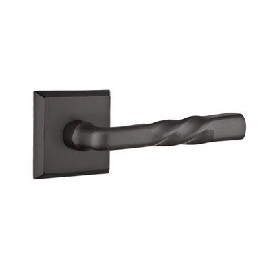 Montrose Flat Passage (Hall & Closet) Door Lever with Square Rosette