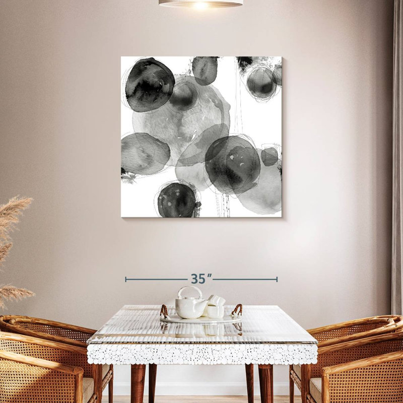 Droplets, 36" H x 36" W