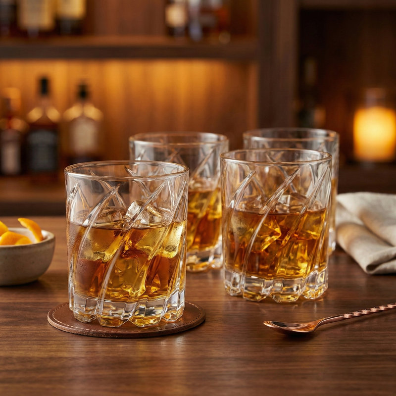 Bar Uptown - 10 oz Verres tournés à l'ancienne